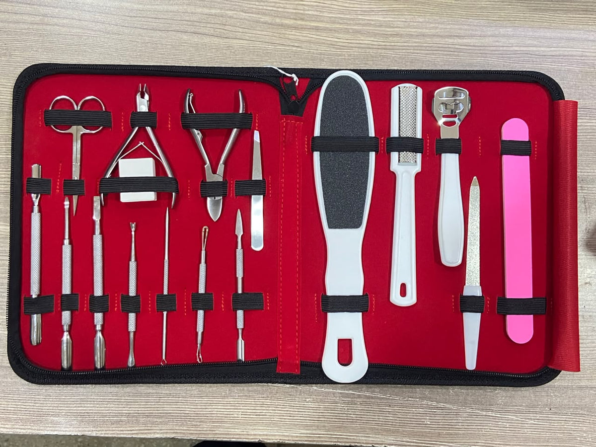 Premium Professional 12-Piece Barber Grooming Kit – Ultimate Hair Cutting Scissors, Straight Razor, & Styling Combs Mega Set with Travel Case