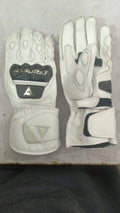 Premium Men's Leather Motorcycle Racing Gloves - Export Quality Biker Protection Gloves