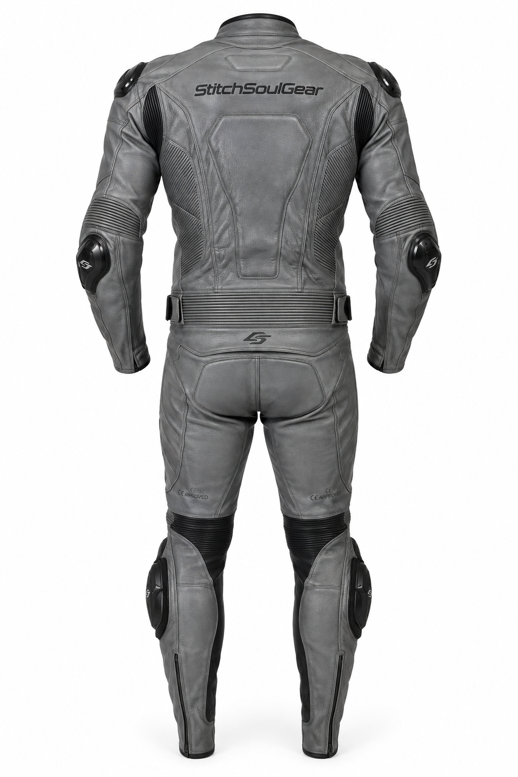 Stitch & Soul Pro Racing Full Leather Motorbike Suit - Premium Track Edition