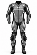 Stitch & Soul Pro Racing Full Leather Motorbike Suit - Premium Track Edition