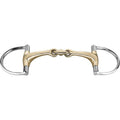Premium Stainless Steel Dee Ring Snaffle Bit with Center Lozenge